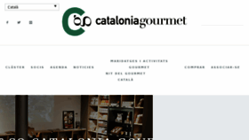 What Cataloniagourmet.cat website looked like in 2018 (5 years ago)
