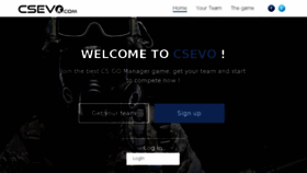 What Csevo.com website looked like in 2018 (5 years ago)