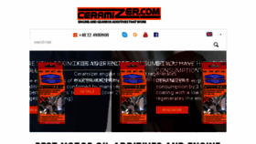 What Ceramizer.com website looked like in 2018 (6 years ago)