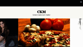 What Ckm.rs website looked like in 2018 (5 years ago)