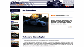 What Clasicostopcar.com website looked like in 2018 (5 years ago)