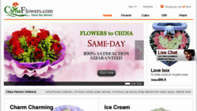 What Chinaflowers.com website looked like in 2018 (5 years ago)