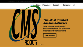 What Cmsproducts.com website looked like in 2018 (5 years ago)