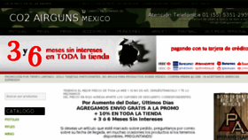 What Co2airgunsmexico.com.mx website looked like in 2018 (5 years ago)
