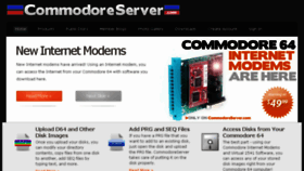 What Commodoreserver.com website looked like in 2018 (5 years ago)