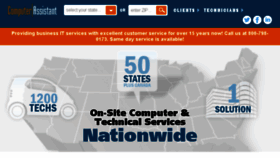What Computerassistant.com website looked like in 2018 (7 years ago)