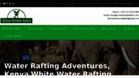 What Continentalsafaris.com website looked like in 2018 (5 years ago)