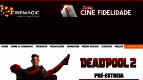 What Cinemagic.art.br website looked like in 2018 (5 years ago)