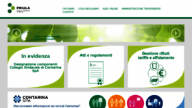 What Consorziopriula.it website looked like in 2018 (6 years ago)