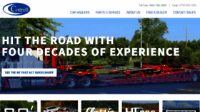 What Cottrelltrailers.com website looked like in 2018 (6 years ago)