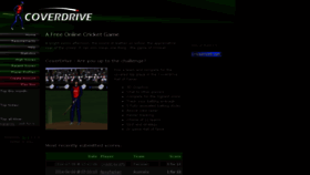 What Coverdrivecricket.com website looked like in 2018 (5 years ago)