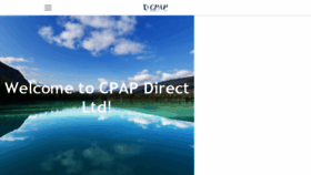 What Cpapdirect.ca website looked like in 2018 (5 years ago)