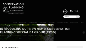 What Cpsg.org website looked like in 2018 (5 years ago)