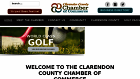 What Clarendoncounty.com website looked like in 2018 (5 years ago)