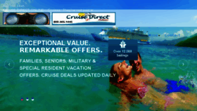 What Cruisedirectonline.com website looked like in 2018 (5 years ago)