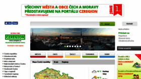 What Czregion.cz website looked like in 2018 (5 years ago)