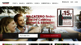 What Catero.de website looked like in 2018 (7 years ago)