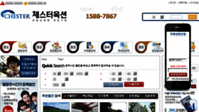 What Chesterauction.co.kr website looked like in 2018 (5 years ago)