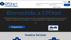 What Cponet.net website looked like in 2018 (6 years ago)