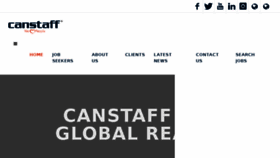 What Canstaff.co.nz website looked like in 2018 (5 years ago)