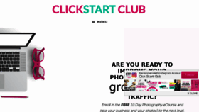 What Clickstartclub.com website looked like in 2018 (5 years ago)