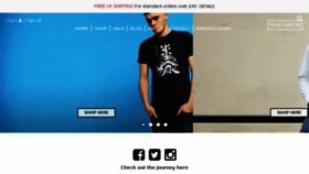 What Chunkclothing.com website looked like in 2018 (5 years ago)