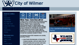 What Cityofwilmer.net website looked like in 2018 (5 years ago)