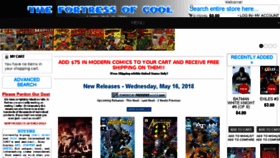 What Comicnerds.com website looked like in 2018 (5 years ago)