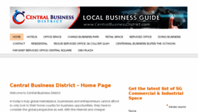 What Centralbusinessdistrict.com website looked like in 2018 (6 years ago)