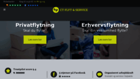 What Ctflytogservice.dk website looked like in 2018 (5 years ago)