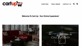 What Cartup.com website looked like in 2018 (6 years ago)