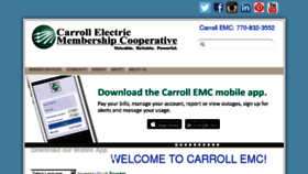 What Cemc.com website looked like in 2018 (5 years ago)