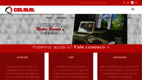 What Celsus.com.br website looked like in 2018 (5 years ago)