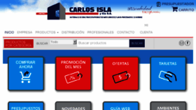 What Carlosisla.com.ar website looked like in 2018 (6 years ago)