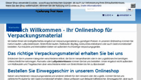 What Cellopack.de website looked like in 2018 (5 years ago)