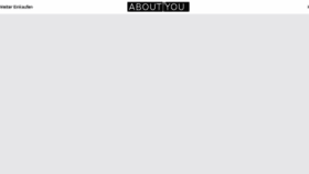 What Checkout.aboutyou.de website looked like in 2018 (5 years ago)