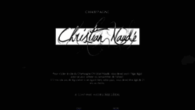 What Champagne-christian-naude.com website looked like in 2018 (5 years ago)