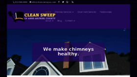 What Cleansweepaa.com website looked like in 2018 (5 years ago)