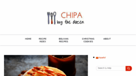 What Chipabythedozen.com website looked like in 2018 (5 years ago)