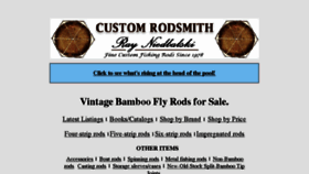What Customrodsmith.com website looked like in 2018 (5 years ago)