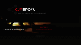 What Cjasport.fr website looked like in 2018 (5 years ago)
