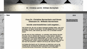 What Christine-bornschein.de website looked like in 2018 (5 years ago)