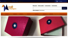 What Craftembalagens.com.br website looked like in 2018 (6 years ago)