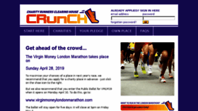 What Crunch.org.uk website looked like in 2018 (5 years ago)