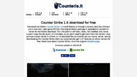What Counteris.lt website looked like in 2018 (5 years ago)