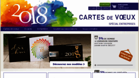 What Cartespourlavie.fr website looked like in 2018 (5 years ago)