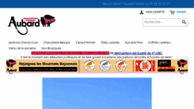 What Charcuterie-aubard.fr website looked like in 2018 (5 years ago)