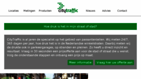 What Citytraffic.nl website looked like in 2018 (5 years ago)