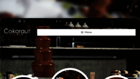 What Coko-raut.cz website looked like in 2018 (8 years ago)