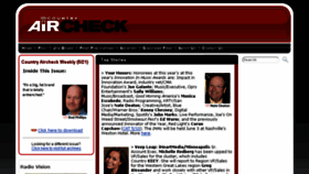 What Countryaircheck.com website looked like in 2018 (5 years ago)